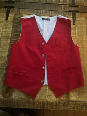 Classic Kid’s Red Vest - Unbranded